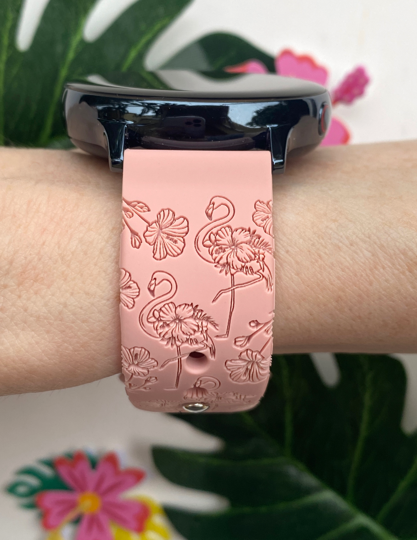 Flamingo Lover 20mm Samsung Galaxy Watch Band