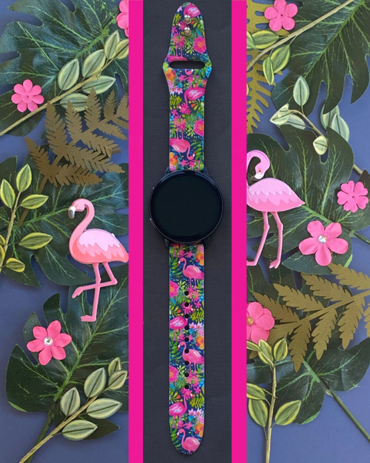 Flamingo Samsung Galaxy Watch Band