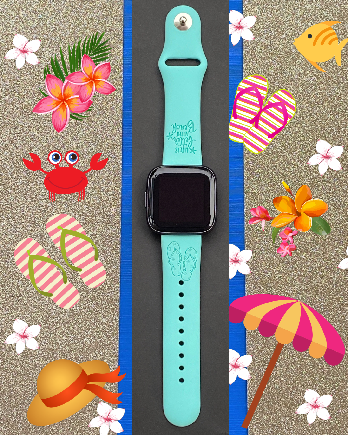 Flip Flops Fitbit Versa 1/2 Watch Band