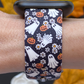 Floral Ghosts Fitbit Versa 3/Versa 4/Sense/Sense 2 Watch Band