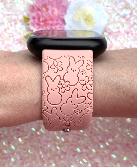 Floral Peeps Fitbit Versa 3/Versa 4/Sense/Sense 2 Watch Band