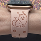 Fluffy Pomeranian Dog Watch Band For Apple Watch