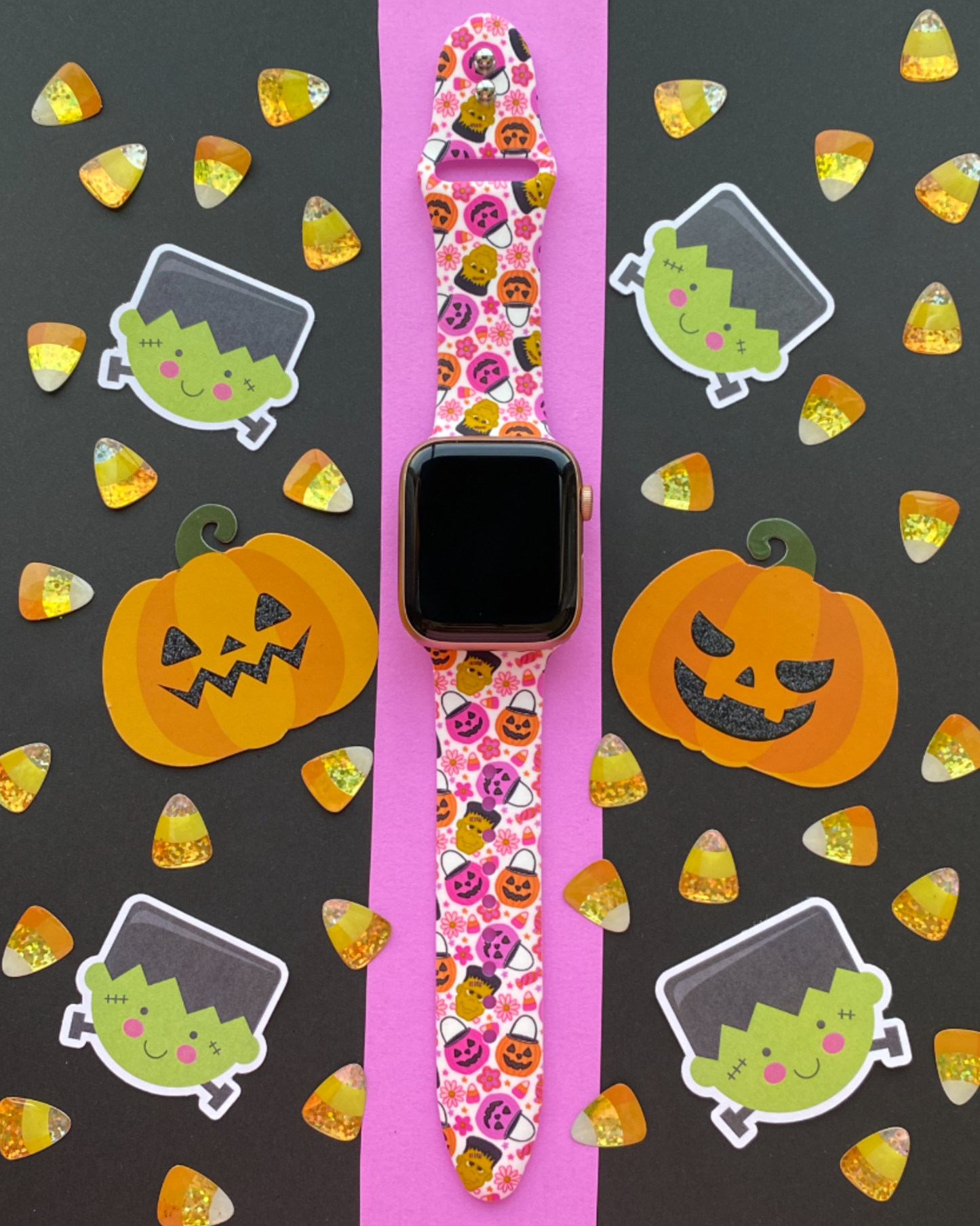 Trick or Treat Halloween Watch Band For Apple Watch