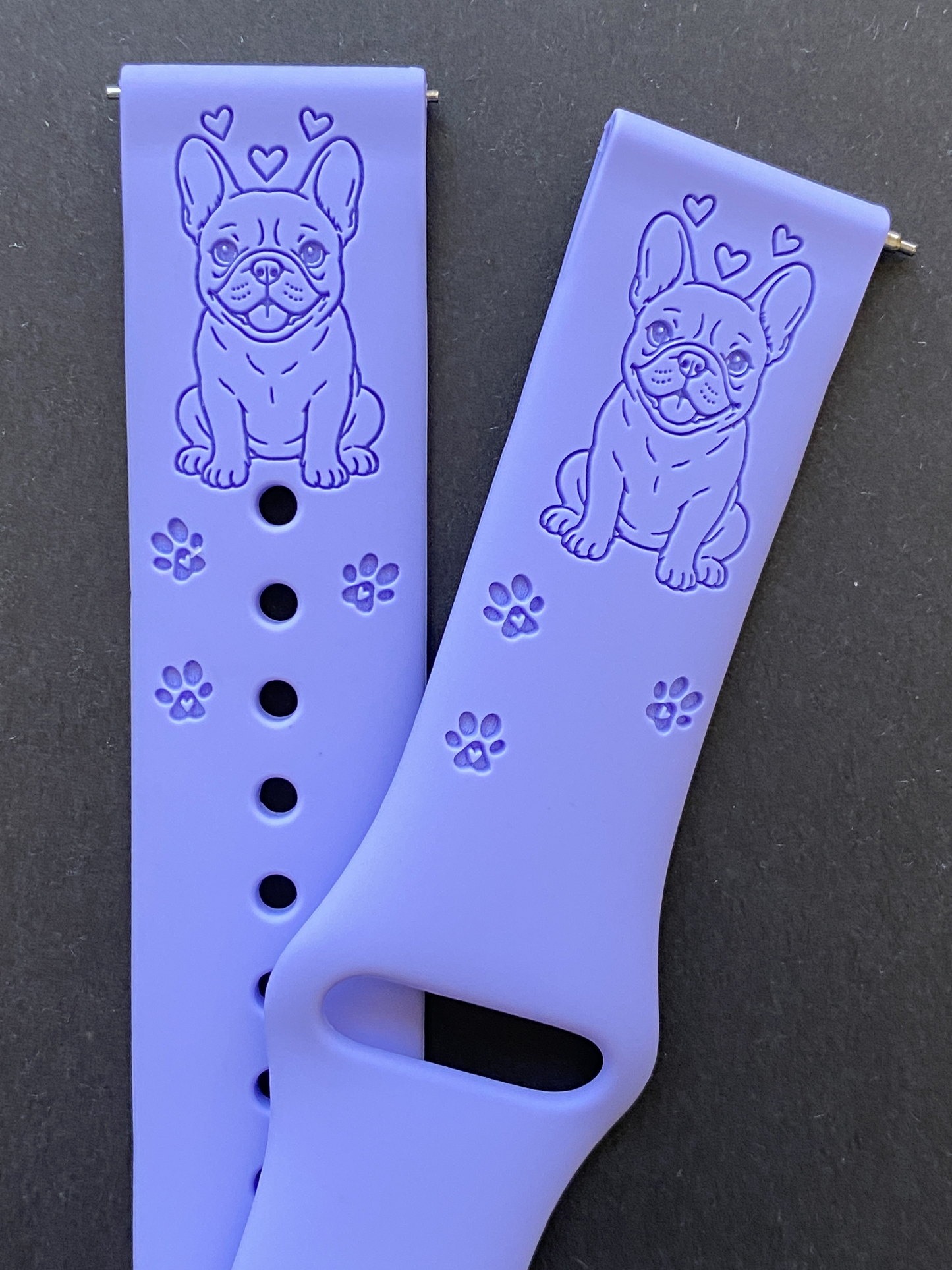 My Little French Bulldog 20mm Samsung Galaxy Watch Band