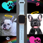French Bulldog Rainbow Bridge Dog Watch Band For Apple Watch