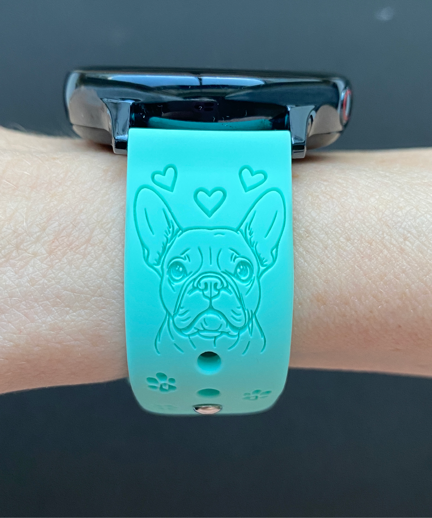 My French Bulldog 20mm Samsung Galaxy Watch Band