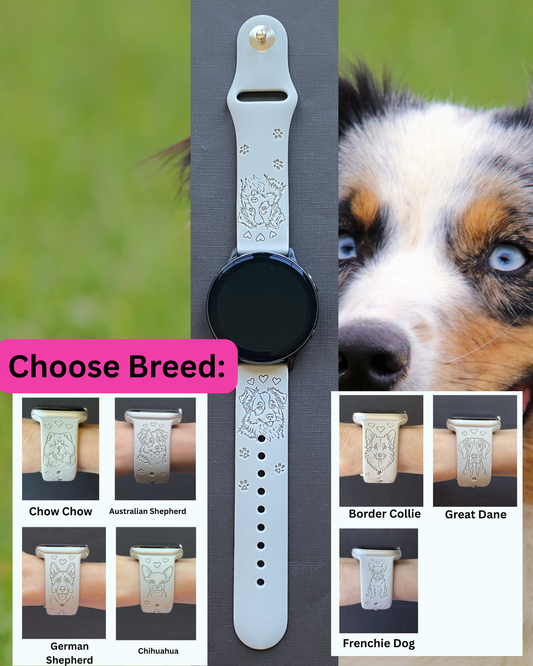 Dog Breed (#3) 20mm Samsung Galaxy Watch Band