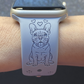 Happy French Bulldog Dog Watch Band For Apple Watch