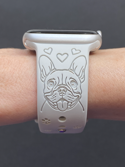 French Bulldog Dog Watch Band For Apple Watch