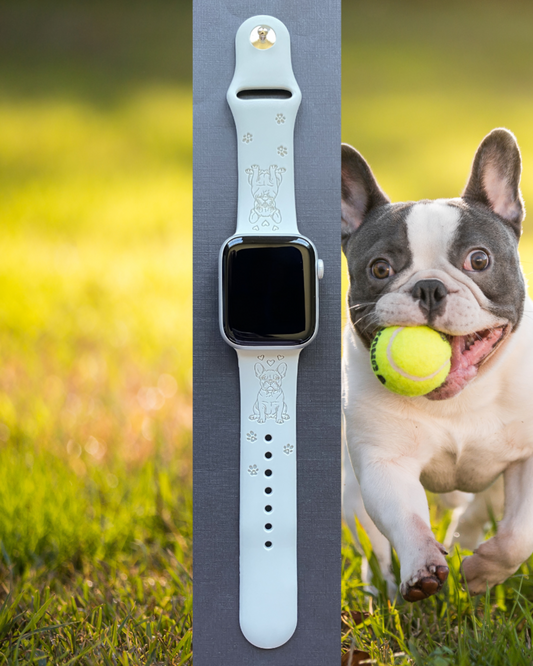 French Bulldog Dog Watch Band For Apple Watch