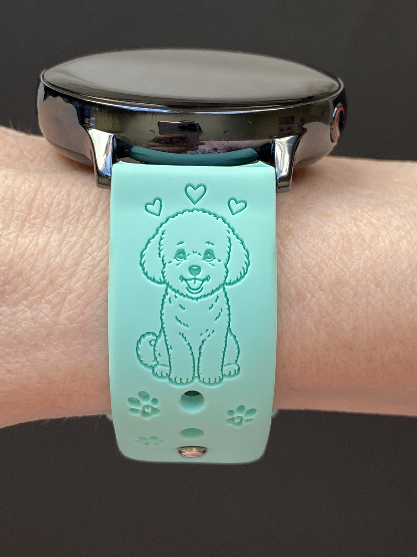 Bichon Frise 20mm Samsung Galaxy Watch Band
