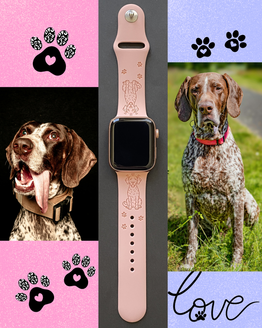 My Pet German Shorthaired Pointer Dog Watch Band For Apple Watch