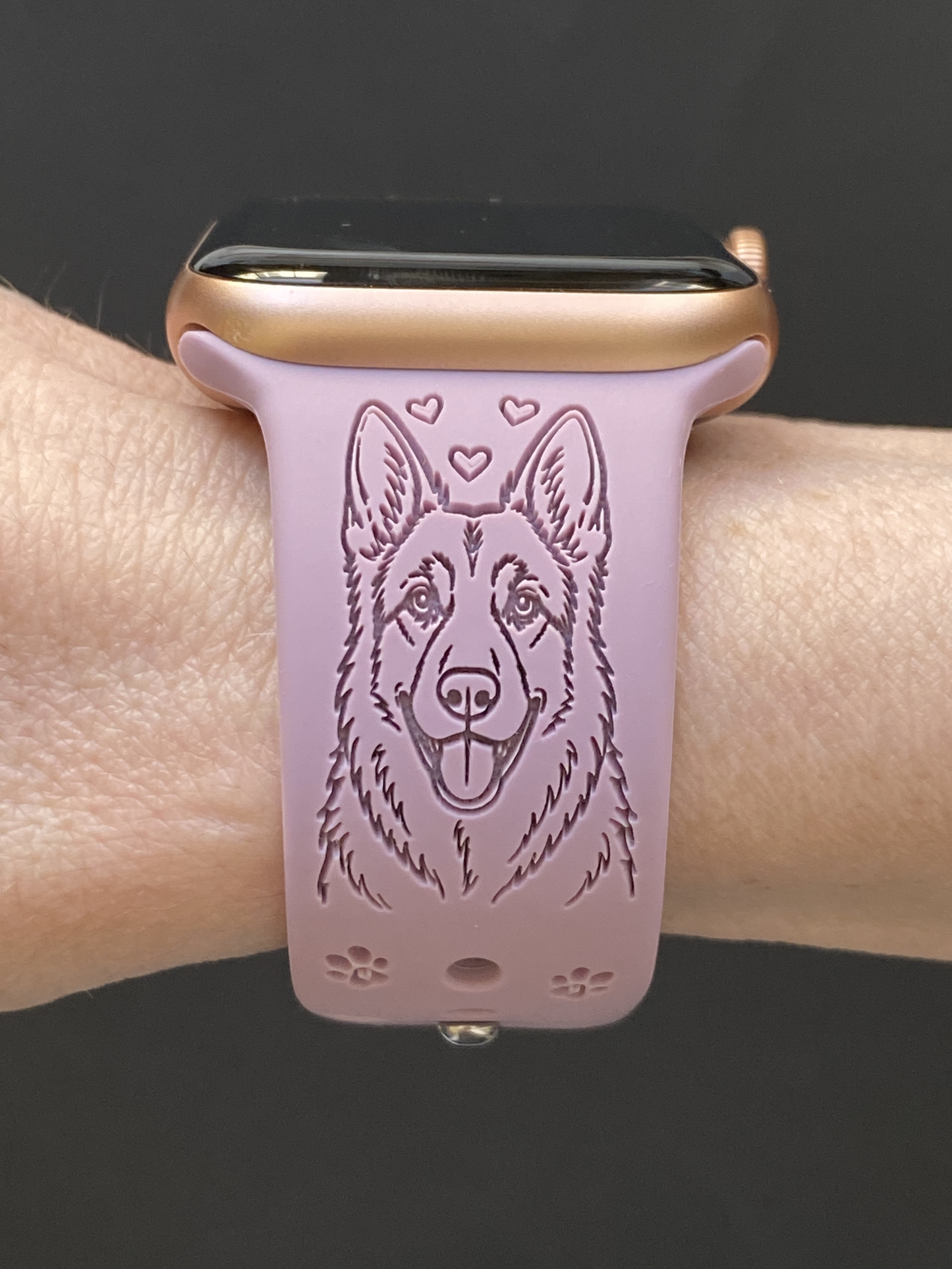 My Best Friend German Shepherd Watch Band For Apple Watch