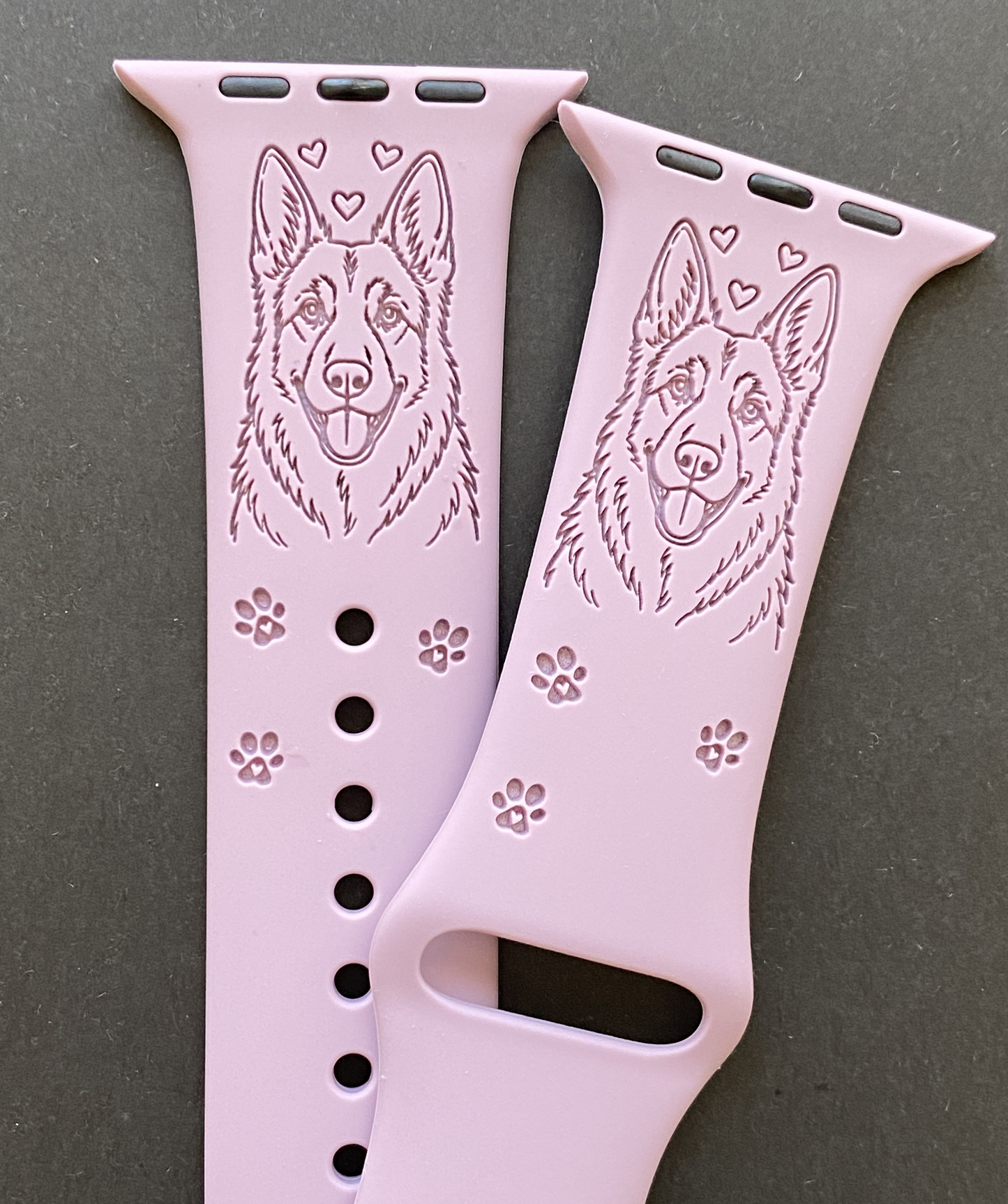 My Best Friend German Shepherd Watch Band For Apple Watch