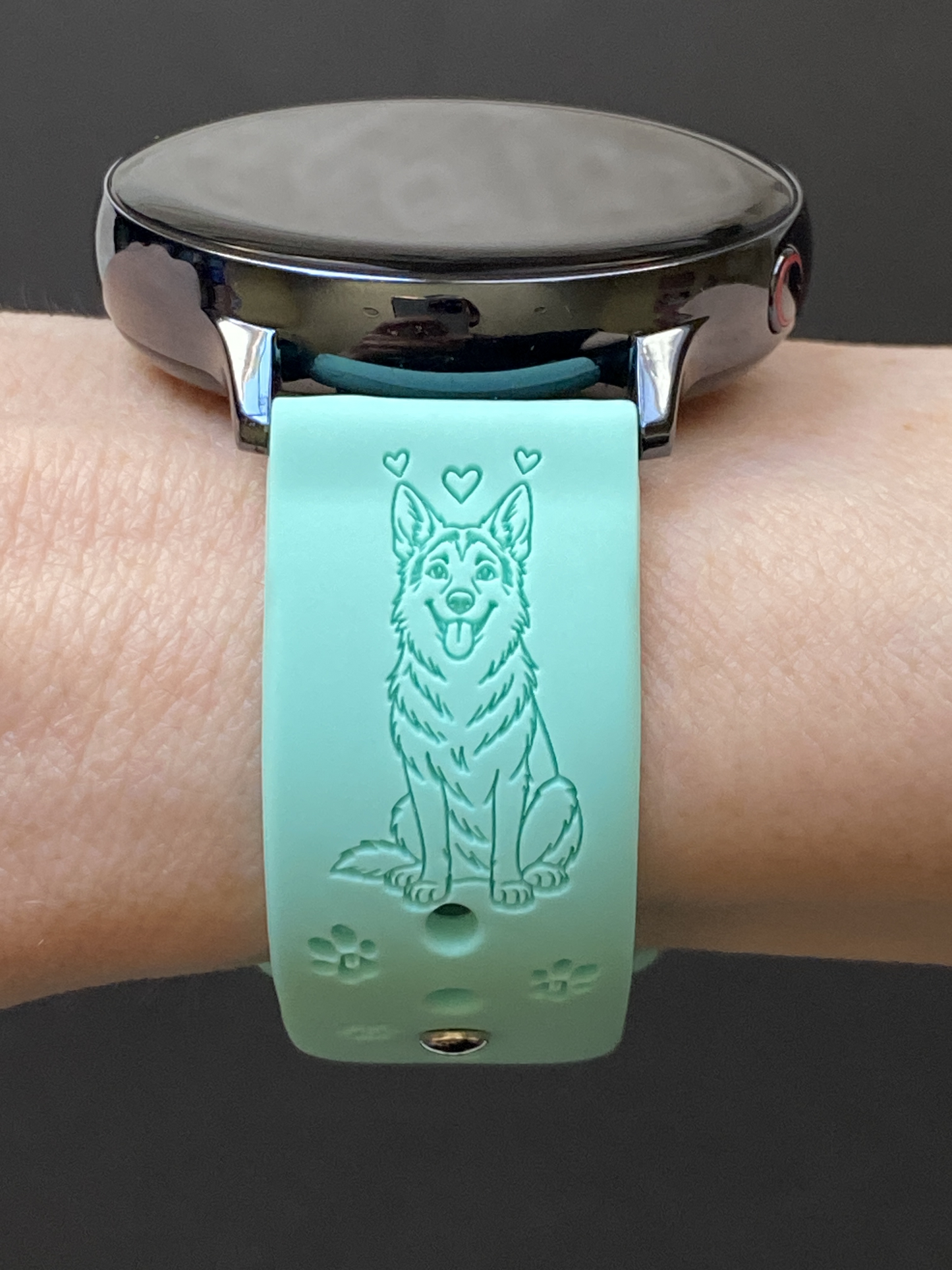 German Shepherd Dog 20mm Samsung Galaxy Watch Band