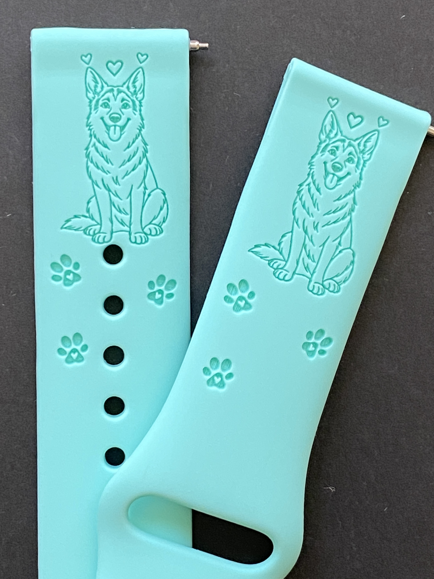German Shepherd Dog 20mm Samsung Galaxy Watch Band