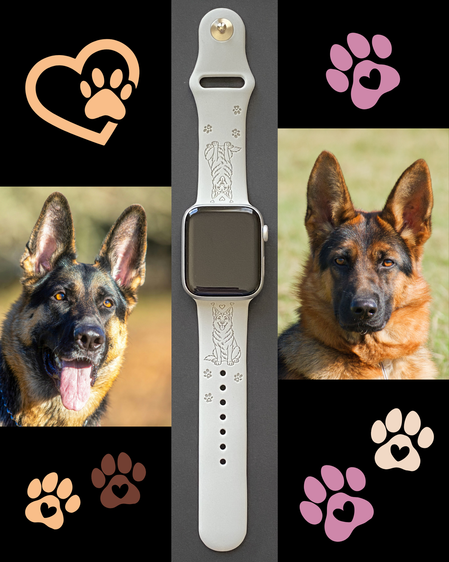 My German Shepherd Dog Watch Band For Apple Watch