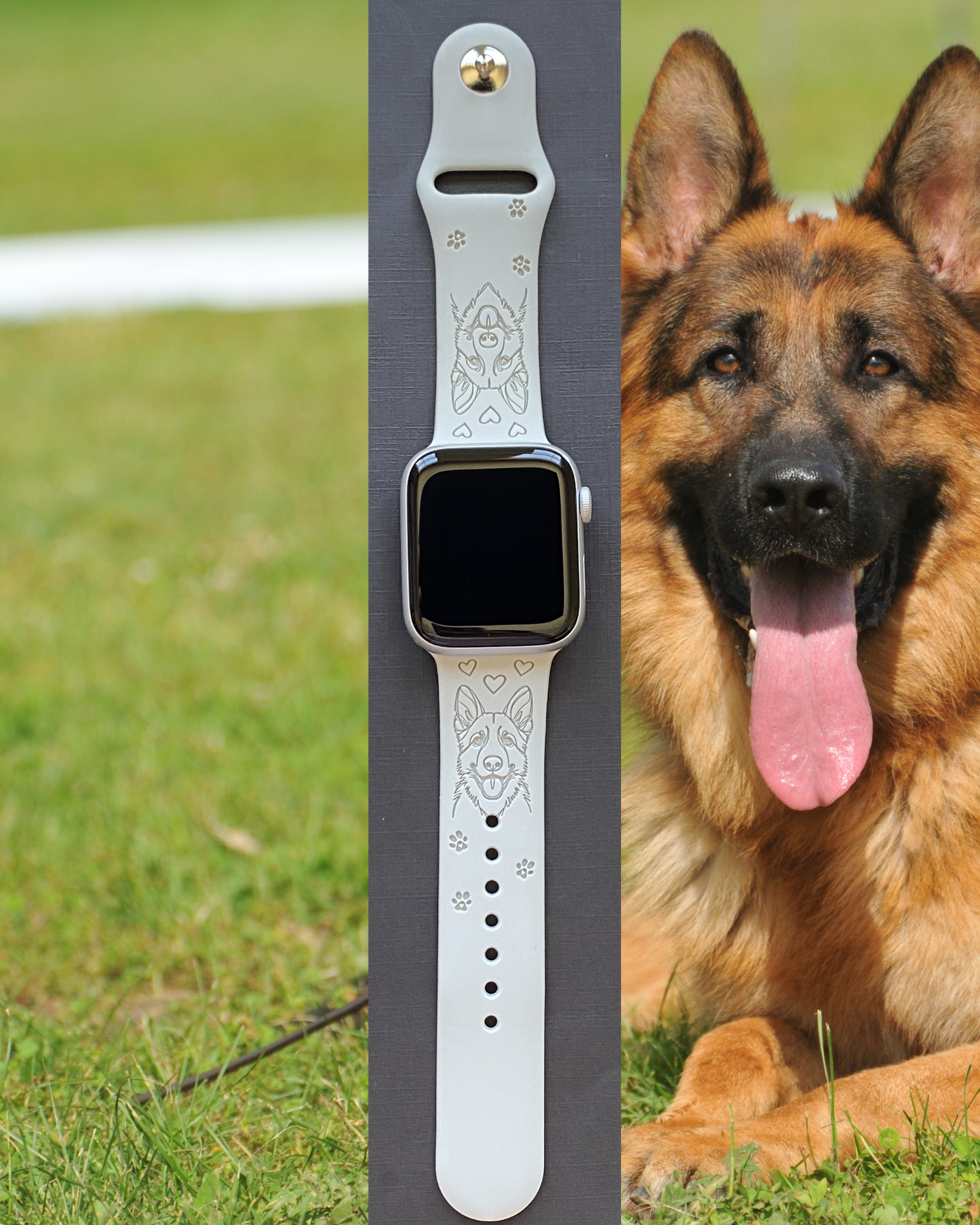 German Shepherd Dog Watch Band For Apple Watch