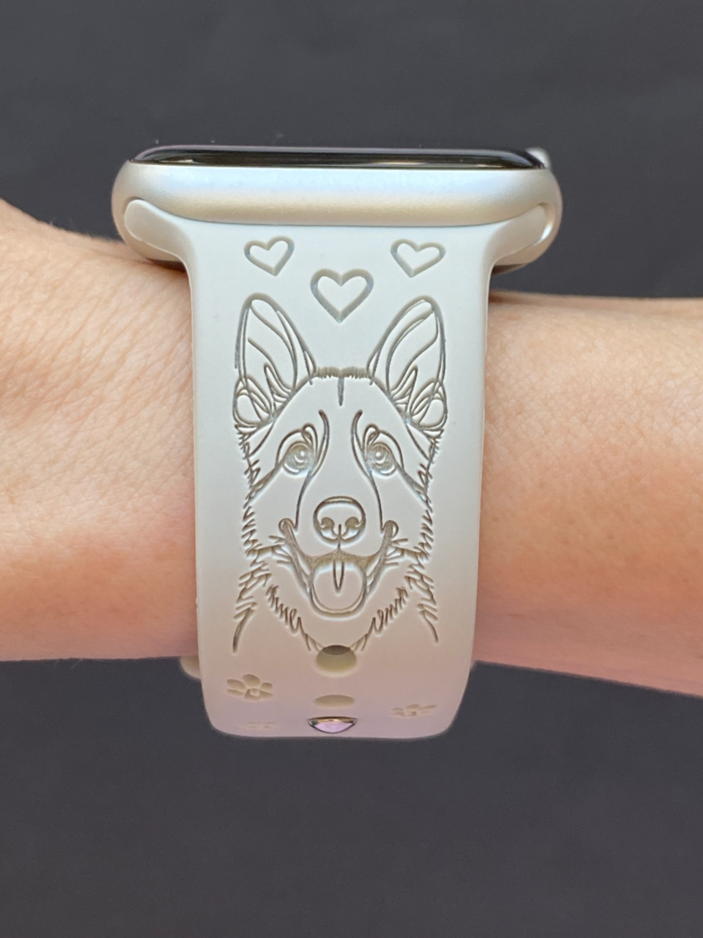 German Shepherd Dog Watch Band For Apple Watch