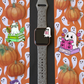 Ghostly Book Lover Watch Band For Apple Watch
