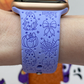 Ghostly Floral Halloween Watch Band For Apple Watch