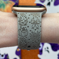 Ghostly Floral Halloween Watch Band For Apple Watch