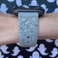 Ghost Fitbit Versa 1/2 Watch Band