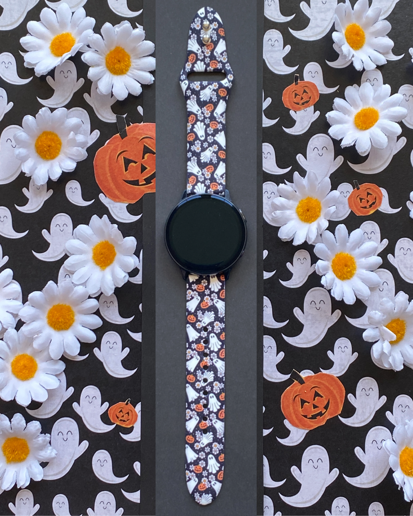 Floral Ghosts Samsung Galaxy Watch Band
