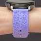 Ghostly Floral Halloween 20mm Samsung Galaxy Watch Band