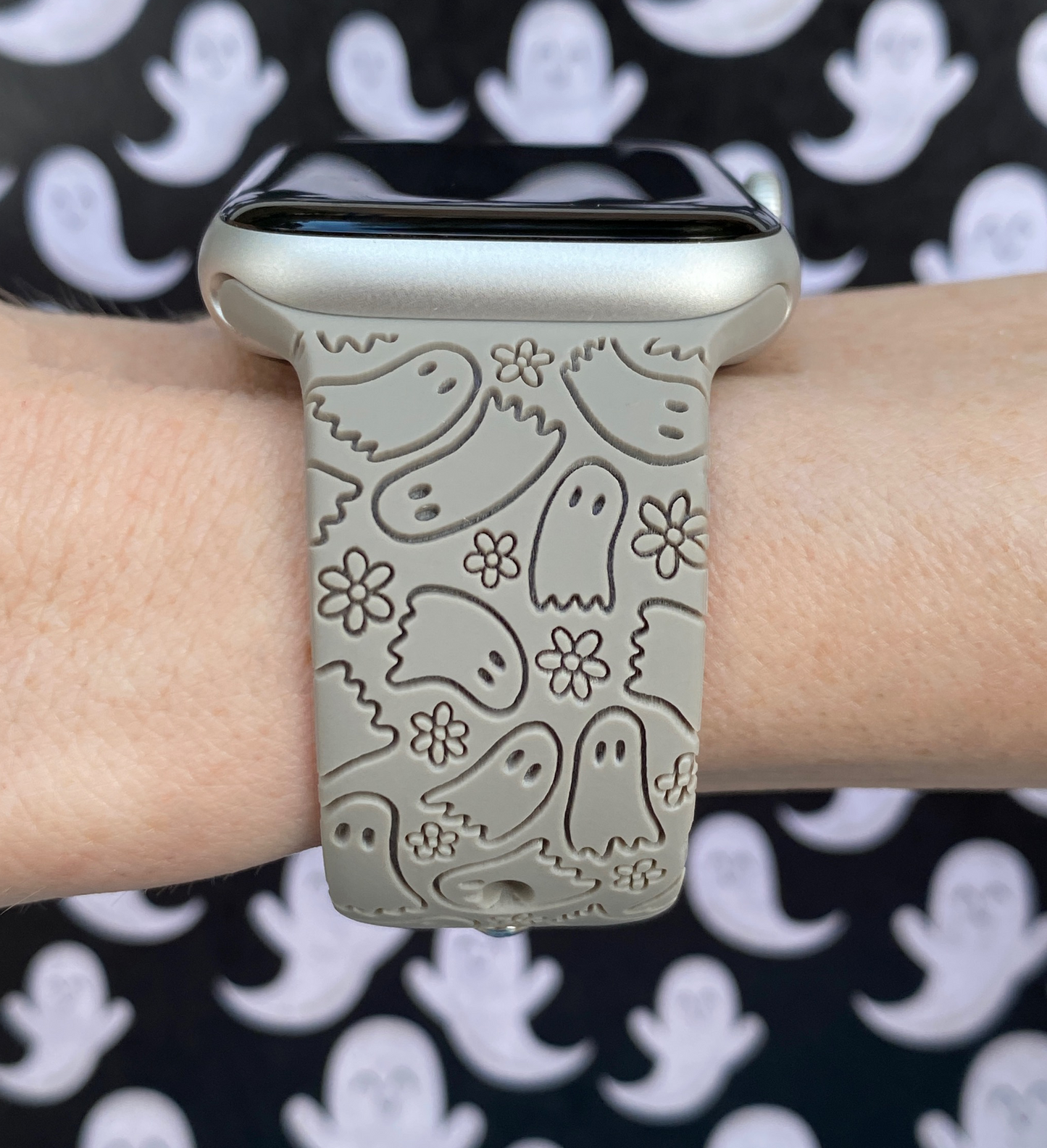 Ghosts Halloween Apple Watch Band