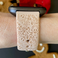 Gingerbread Candy Cane Fitbit Versa 1/2 Watch Band
