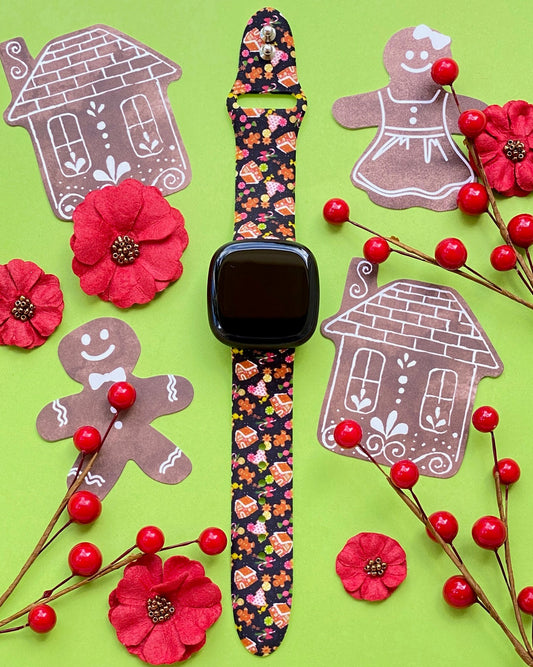 Gingerbread Fitbit Versa 1/2 Watch Band