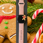 Gingerbread Candy Cane Fitbit Versa 3/Versa 4/Sense/Sense 2 Watch Band