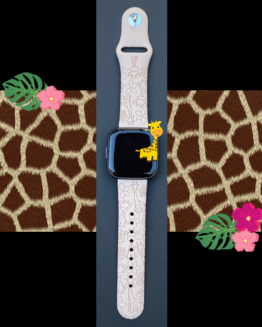 Giraffe Fitbit Versa 1/2 Watch Band