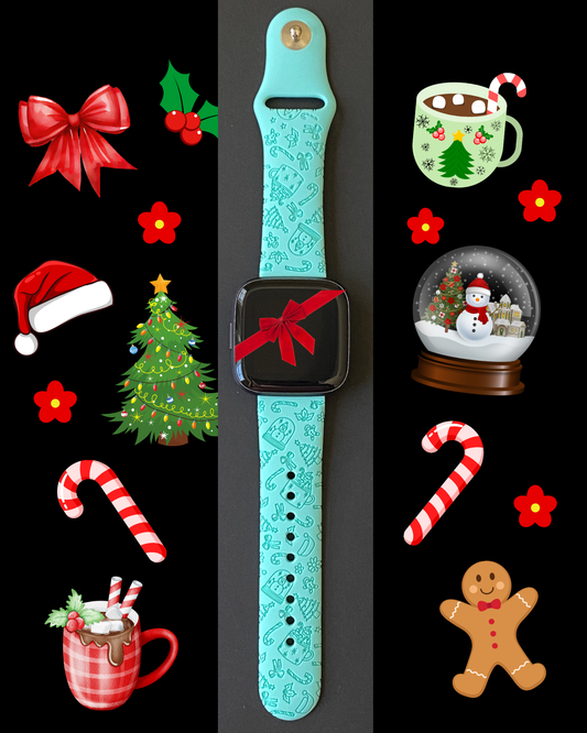 Christmas Fun Fitbit Versa 1/2 Watch Band