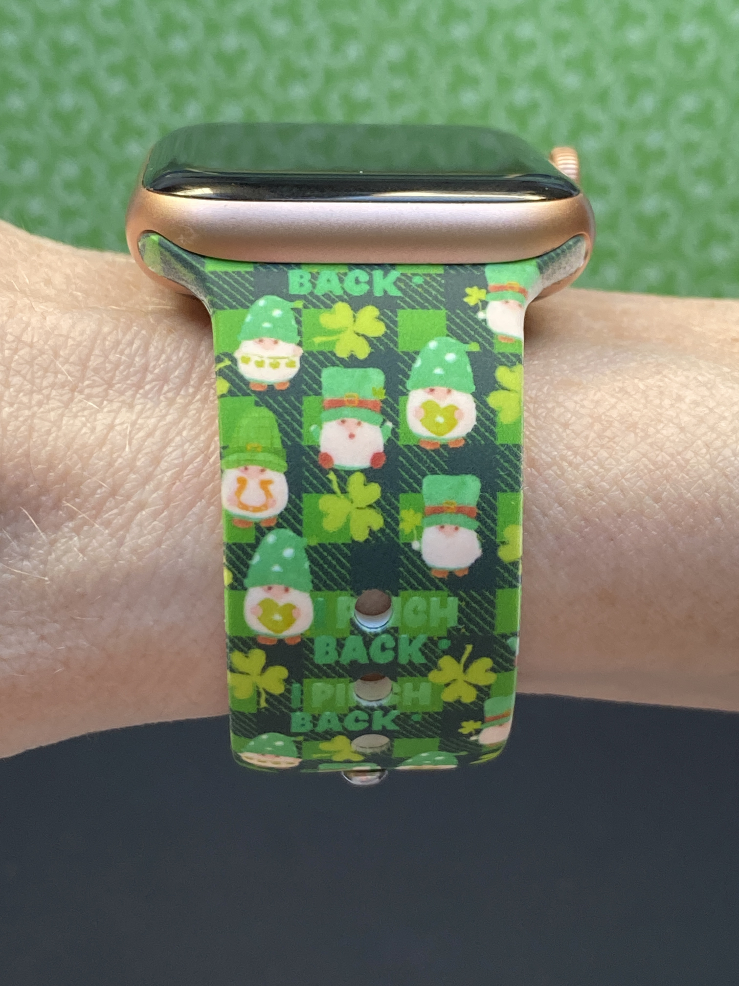 St. Patrick's Day Gnomes Watch Band For Apple Watch