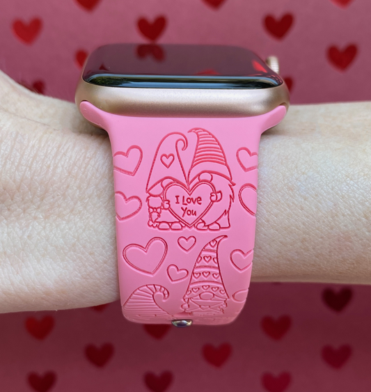 Gnomes Valentines Apple Watch Band