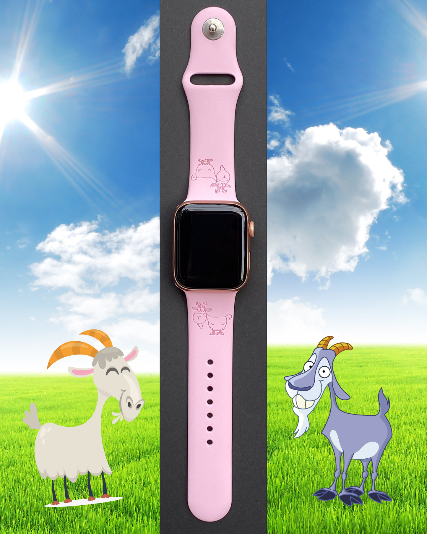Goat Apple Watch Band