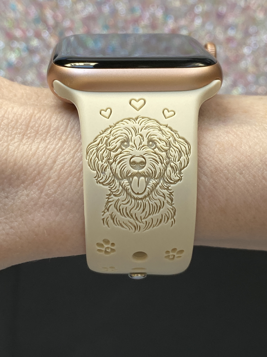 My Pet Goldendoodle Dog Watch Band For Apple Watch