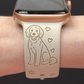 My Happy Goldendoodle Dog Watch Band For Apple Watch