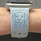 Golden Retriever Rainbow Bridge Dog Watch Band For Apple Watch