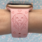 Happy Golden Retriever Dog Watch Band For Apple Watch