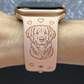 Cute Golden Retriever Watch Band For Apple Watch