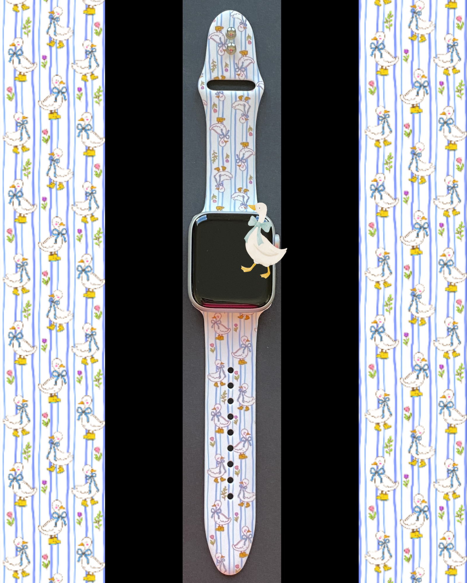 Goose Apple Watch Silicone Band – Lux Bands Shop