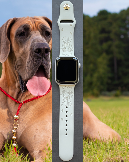 Great Dane Dog Watch Band For Apple Watch