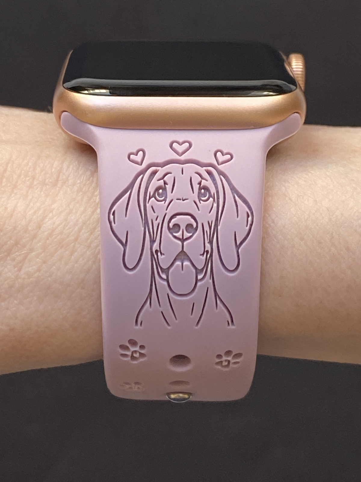 Happy Great Dane Dog Watch Band For Apple Watch