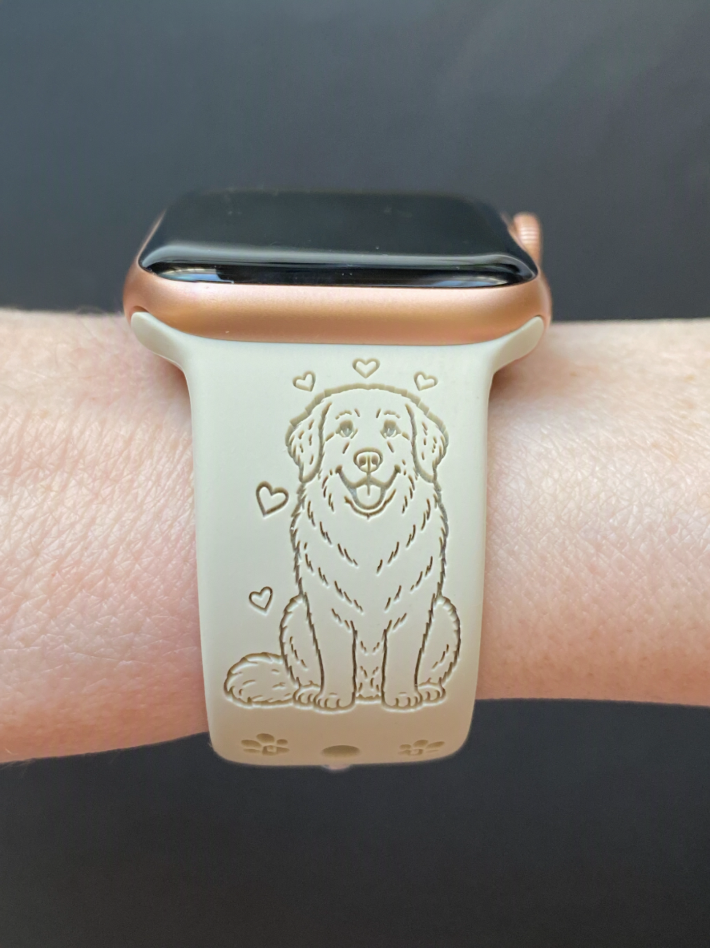 Great Pyrenees Dog Watch Band For Apple Watch