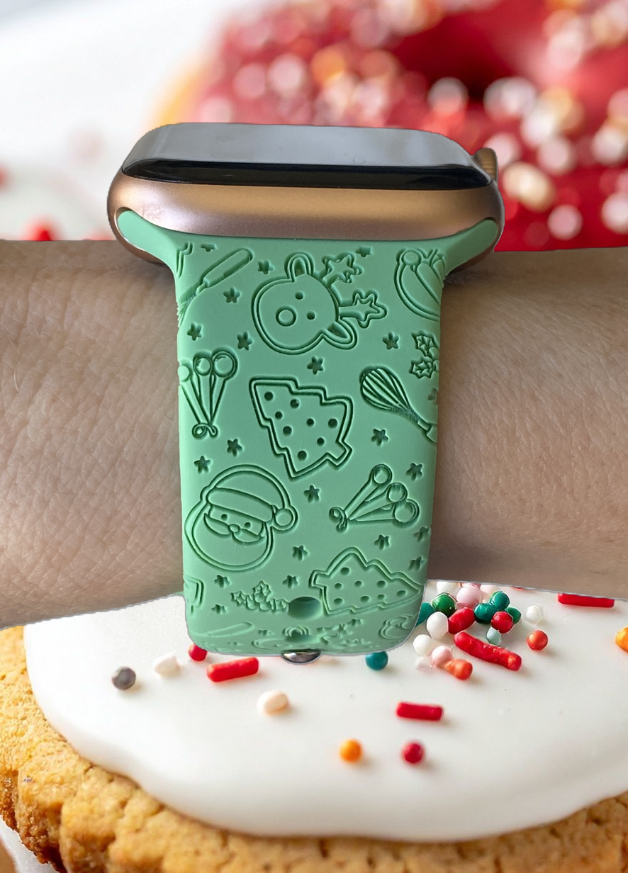 Christmas Cookies Watch Band For Apple Watch