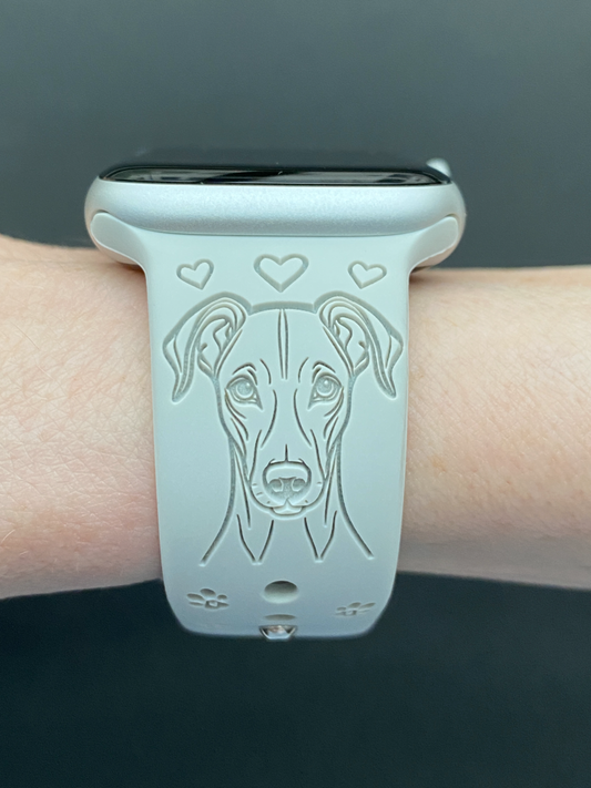 Greyhound Dog Watch Band For Apple Watch