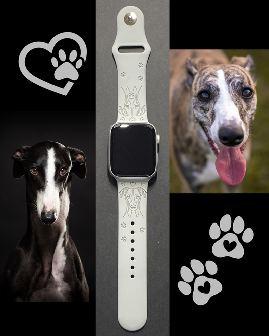 Greyhound Dog Watch Band For Apple Watch